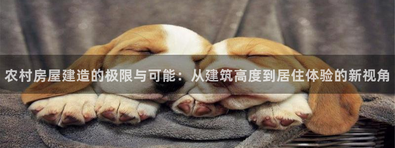 富联娱乐官方网站入口：农村房屋建造的极限与可能：从建筑高度到居住体验的新视角