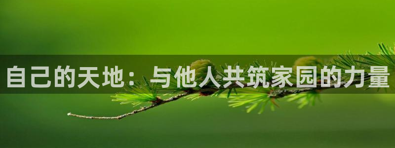 富联娱乐注册正唐老鸭779O3：自己的天地：与他人共筑家园的力量