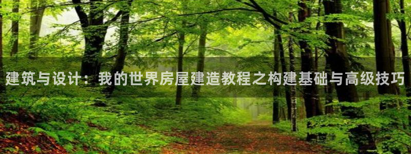 富联娱乐资讯官网首页：建筑与设计：我的世界房屋建造教程之构建基础与高级技巧