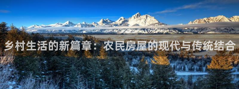 富联娱乐卜六七五一三八：乡村生活的新篇章：农民房屋的现代与传统结合