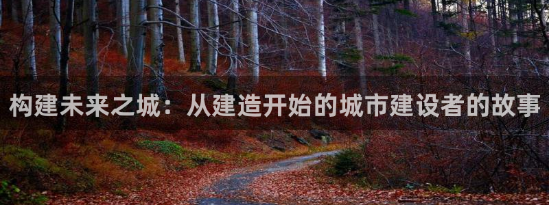 富联娱乐招商地判官333OO：构建未来之城：从建造开始的城市建设者的故事