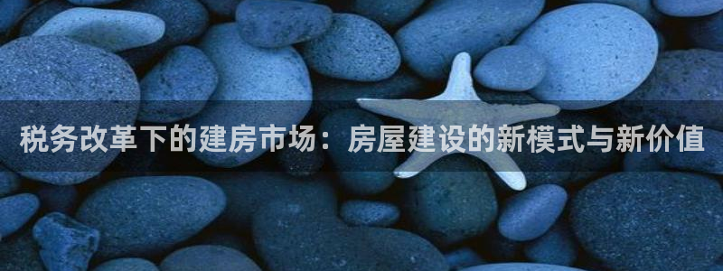 富联娱乐女团排名多少位：税务改革下的建房市场：房屋建设的新模式与新价值