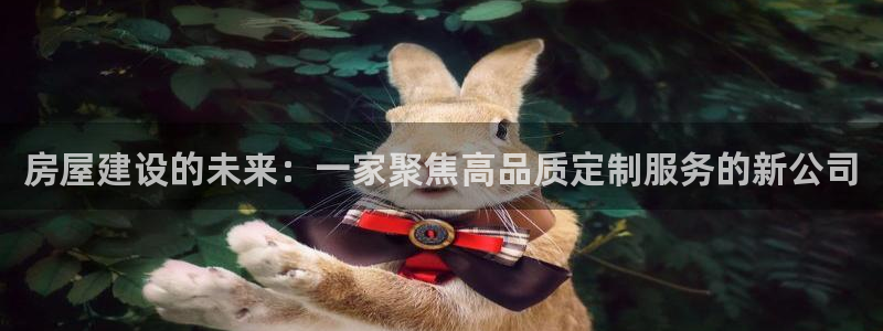富联娱乐在线网站：房屋建设的未来：一家聚焦高品质定制服务的新公司